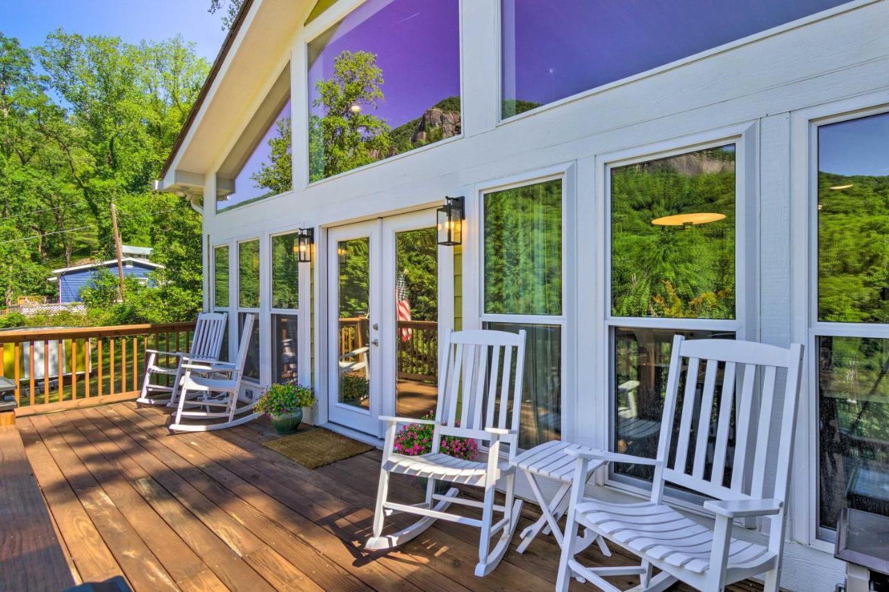 Unique Chimney Rock Cottage With Breathtaking Views Lake Lure Luaran gambar