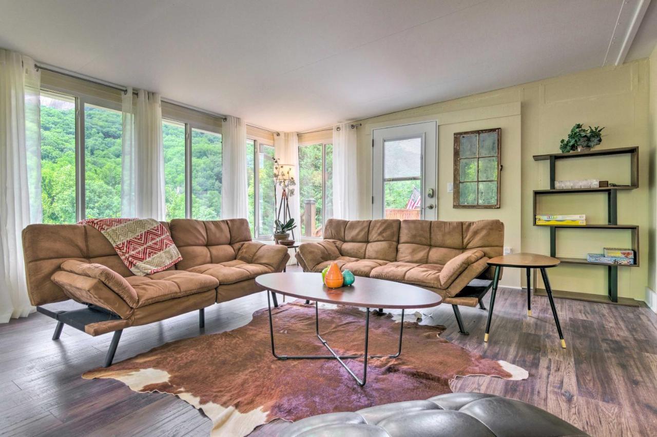 Unique Chimney Rock Cottage With Breathtaking Views Lake Lure Luaran gambar
