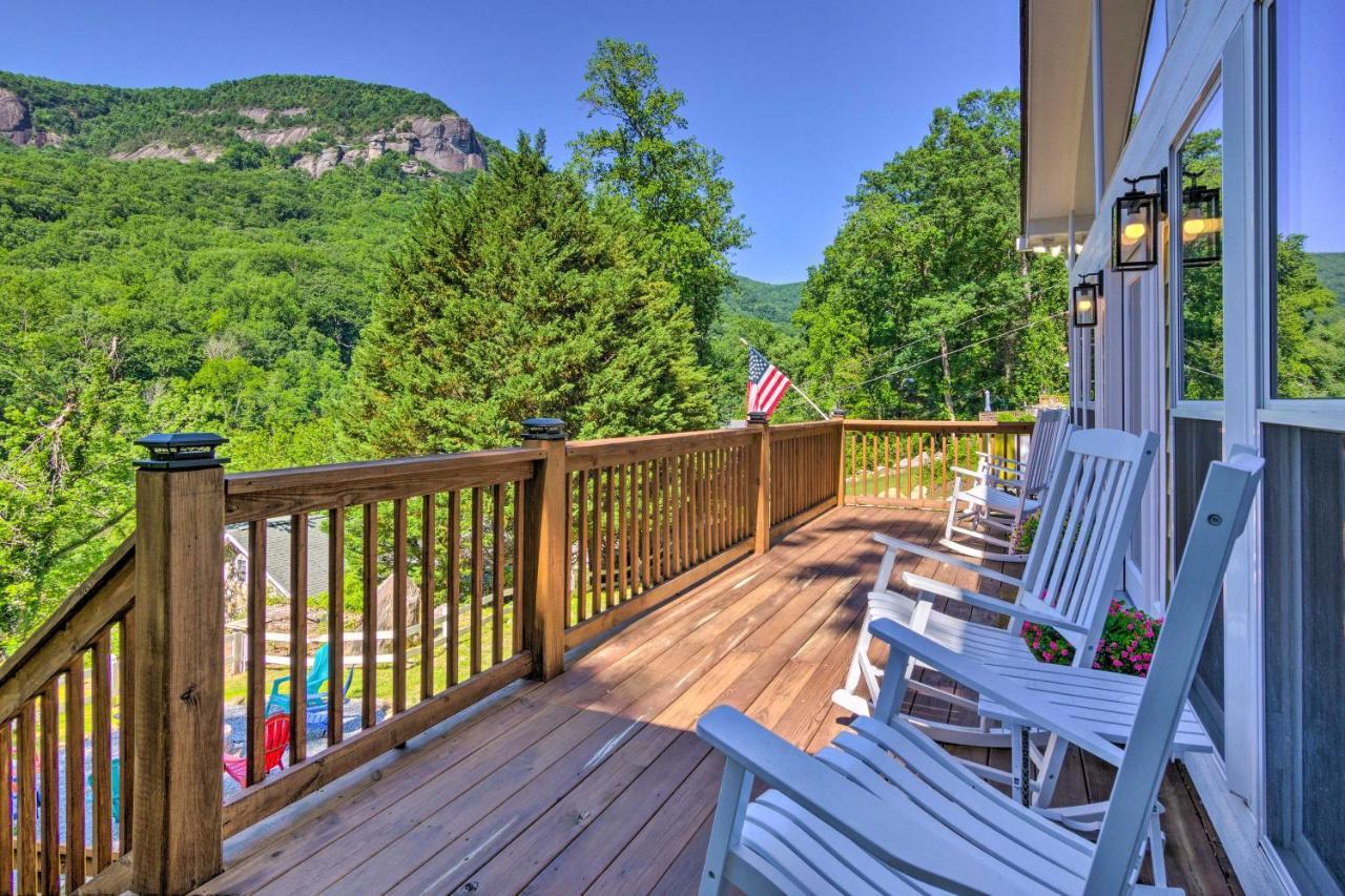 Unique Chimney Rock Cottage With Breathtaking Views Lake Lure Luaran gambar