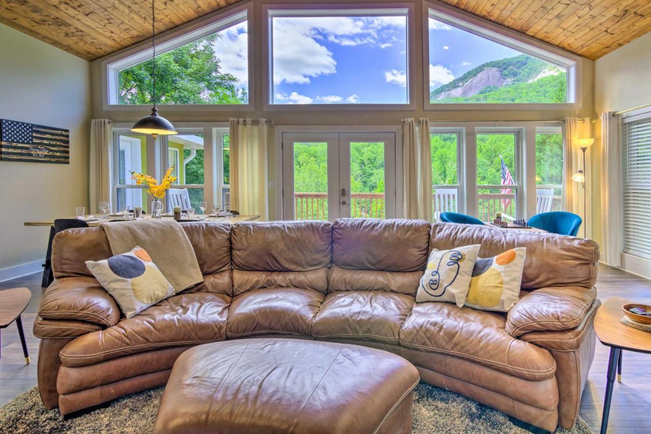 Unique Chimney Rock Cottage With Breathtaking Views Lake Lure Luaran gambar